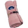 emmevi Coperta Plaid Morbida Pile Caldo Soffice Avvolgente Da Divano Letto Singolo Poltrona 130x160 Rosa