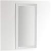 ARHome Specchiera Parete Modern, 120 x 60, Grigio Chiaro, Specchio Parete Muro, Made in Italy