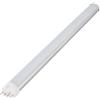 LEDKIA LIGHTING - Tubo LED 41 cm 2G11 PLL 18W | Efficienza Energetica 50% | Sostituisce Fluorescente 40W | Flusso Luminoso 1620 lm | Bianco Naturale 4000K, Plastica
