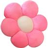 MCNDSI Cuscini di Fiori, 50cm Cuscino a Forma di Fiore, Cuscini da Pavimento Fiore Carino Morbido Cuscino a Petali per Casa Divano Auto(Verde)(#3,65x65cm/26in)