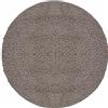 Teppium Moderno Tappeto Salotto 160 cm Rotondo Beige - Shaggy Tappeto per scendiletto Camera da Letto, Cucina y Soggiorno - Tappeto Morbido y Fluffy, Monocromatico, facile manutenzione