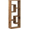 vidaXL Mensola da Parete in Legno Antico 36x16x90 cm in Legno