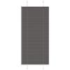 vidaXL Tenda Plissettata Nera 55x150 cm Larghezza Tessuto 54,4 cm, Tenda per Finestra Plissettata, Tenda Plissettata, Tenda a Fisarmonica
