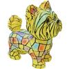 dgyzrx Lampada Yorkshire Terrier, serie cani, luce notturna in resina dipinta a mano, per gli amanti dei cani