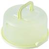 U/D Porta torta rotondo con manico adatto per torte piccole diametro 20,3 cm (verde)