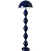 JingNian Lampada Da Terra Moderna con Controllo A Pedale Lampada Per Salotto Camera Da Letto Ufficio Luce Design Elegante, Piantana Moderna In Metallo(Blue)