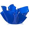 Web Convenienza Vaso di Design in Plexiglass - Flag Small Blu per Soggiorno, Ingresso, Camera da Letto, Studio, Ufficio e Sala d'Attesa