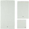 Tommy Hilfiger - asciugamano serie Legend2, tinta unita, 560 gr/m², 100% cotone, bianco, telo da bagno 70 x 140 cm