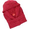 Gabel T.U.&CO Accappatoio Adulto, 100% Cotone Idrofilo, Bordeaux, Taglia S