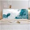 uyeoco 180cm/150cm Copri Testiera Letto Matrimoniale Singola,Copritestiera Letto Una Piazza E Mezza Cotone Elasticizzata Fantasia,universale Copertura Per Testiera Per Letto Lavabile(Color 17,160cm/63in)