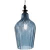 G.E.A. Luce Lampadario Moderno Gea Luce Cleofe S12 E27 Led Vetro Cobalto Lampada Sospensione