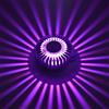 Septpenta Plafoniera LED 3W, Luce a 360°, Forte Effetto Decorativo, Lampada da Parete Moderna Ed Elegante per Soggiorno, Festa, KTV, Bar, Camera da Letto, Cucina, Corridoio(Luce viola di alta qualità)