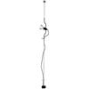 Flos Parentesi Lampada con Dimmer, E27, 150 watts, Nero