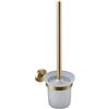 PEKMAR Accessori hardware per il bagno Set Kit in ottone zigrinato oro spazzolato Porta asciugamani Anello porta accappatoio Porta carta Porta asciugamani Porta scopino, porta scopino