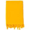 PARAMAISON Telo Mare Cotone 90x170 cm, con Frange, Asciugamani Spiaggia, Lettino| Giallo