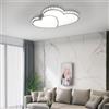 GAOUSD Plafoniera a LED 36 W moderna lampada da soffitto 3000-6500 K illuminazione da soffitto a forma di cuore, per soggiorno, sala da pranzo, ufficio, camera da letto