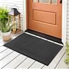 Floordirekt Zerbino Sky - Antracite 60 x 90 cm - Zerbino - per corridoio Ingresso - Antiscivolo & Eccellente Effetto Pulizia