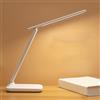 Garosa Lampada da Lettura Pieghevole Dimmerabile Continua a 3 Colori Lampada da Scrivania a LED per Studio in Camera da Letto 5V 1A, Adatta agli Occhi con Illuminazione a Risparmio