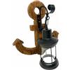 Partenopea® Applique lampada da parete in legno con forma Ancora per lampadina led E27 max 60w Stile Rustico Retrò di Universo (Ancora Senza Luce)