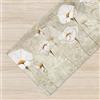 IlGruppone Tappeto Cucina Antiscivolo Made in Italy Passatoia Antimacchia Multiuso Corridoio Soggiorno Lavabile in Lavatrice - 135 White Poppy - 50x400cm