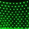 WxiaoD Rete di luce LED Illuminazione a rete luminosa Natale per esterni ed interni Decorazione da giardino lampada ghirlanda luminosa tenda luminosa (Verde, 1.5x1.5m 96LED)