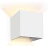 STARRYOL Lampade da parete moderna da 12W, STARRYOL IP65 Applique da parete applique regolabile con illuminazione regolabile con luce calda 3200k, utilizzata per esterni/interni