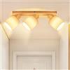 Lichtmaler Faretti Led Soffitto Orientabili 3 Luci Lampada da Soffitto
