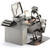 Steelman24 I Omini di Viti Personal Computer I Idee Regalo Originale I Soprammobili in Metallo I Modellino