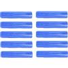 Shopperpack Sacchi per Raccolta Differenziata Rifiuti cm 70x110, confezioni da 100pz (10 rotoli da 10pz) - Sacchetti spazzatura 110 litri Azzurro semi-trasparente