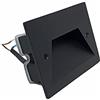 vetrine inrete Vetrineinrete® Faretto led segnapasso a muro 3 watt per cassetta 503 incasso luce bianca 6500k calda 3000k naturale 4000k ip65 (Luce Calda 3000k) A79