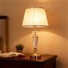 XINYASEE Lampada da tavolo E27, lampada da tavolo per camera da letto, lampada da comodino in cristallo, creativa, semplice, moderna, di lusso, per soggiorno, dimensioni 30 * 55 cm
