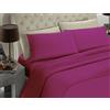 BANZAII TEXTILE INNOVATOR ONLINE Banzaii Completo Lenzuolo Francese, Mora 100% Microfibra Made in Italy, Lenzuolo Sopra 200 x 290 cm, Lenzuolo Sotto 130/140 x 190/200 x 25 cm, 2 Federe 52 x 82 cm