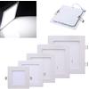 gloriashoponline PANNELLO LED INCASSO SLIM 3W 6W 12W 18W 24W PLAFONIERA LUCE BIANCA (12.0)