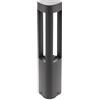 Lucande Lampada LED da esterni (Moderno) colore Nero, in Alluminio lampadina inclusa lampioncino paletto luminoso lampada viale lampione
