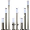 dszapaci Lampada da esterno in acciaio inox E27 per esterni, illuminazione da giardino e per vialetti, 80 cm
