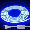 STHomedeco Tira LED COB - Striscia Adesive 220v Da Interno Esterno Impermeabile, Alta LuminositÃ Striscia IP65, Strip LED per Commerciale, Camera da letto (Blu, 2M)