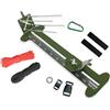 Generic Paracord Blet Jig Kit Paracord Tool Kit Tessitura DIY Maker Tool con piedini in gomma antiscivolo da 4 pollici a 33 pollici di lunghezza, Verde