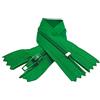 JYC CREATIVE 10 Chiusure Lampo in Nylon, 24 Colori e Misure, Cerniera per Cucire, Chiusure Lampo per Cucire su Vestiti, Tessuti, Chiusuri Lampo al Metro n.3, 10 x 50 cm, verde 129