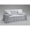 Dorian Home - Copriletto Singolo Estivo e Primaverile 180x270 Cotone 100% Puro Resistente Ideale come Telo Copridivano Arredo Copritutto, Copri Divano e Coperta Letto Singola, Foulard Leggero Multiuso