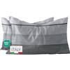 Dorian Home - Federe Cuscino Letto 50x80 Cotone 100% Puro, Morbido e Certificato, Coppia di 2 Federe Abbinate da Aggiungere al Set Copripiumino, Federa Cuscini 4 Stagioni con Comoda Patella di 18 cm