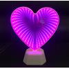 SHANJIA Luce notturna dello specchio 3D, Infinity Mirror Tunnel Light, Luce notturna a LED 3D Specchio Tunnel Luce di Natale, per la decorazione della festa di Natale Home Decor (Stile-2)