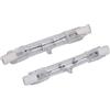 MZUHI 1 Pz R7s Lampadina Alogena 100 W 200 W 78mm Trasparente