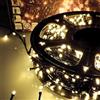 Luccika Luci LED Natalizie da Esterno/Interno, 5mm, Cavo Verde, 8 Modalità, Controller 31V con Memoria, IP44 (Oro, 36M 720LED)