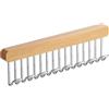 Generic Appendi cintura per armadio - porta cintura in legno, porta cintura da parete | Organizer per grucce con 8 ganci, organizer per armadio salvaspazio, appendiabiti multi-gancio per cinture