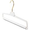 iCleaners Set Grucce Pantalone Prodotte in Italia Appendiabiti Spugna Antiscivolo 100% Materia Plastica Riciclata (30 Bianco)