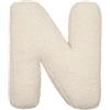 Generic Cuscini decorativi a forma di lettera dalla A alla Z, per divano, camera da letto, soggiorno, decorazione (N)