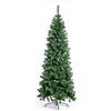Nataland Albero di Natale Artificiale Verde Slim Modello Avert Altezza 240 Cm, Abete Super Folto con Effetto Realistico e Rami Con Aghi Anticaduta