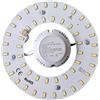 CLICLED Circolina LED 18W Luce Naturale 4000K SMD 5730 Ø 15cm Forma Corona Kit Modulo Di Ricambio Magnetico Per Sostituzione Plafoniere Classica