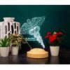 Geschenkelampe Regalo personalizzato Simbolo medico Lampada LED 3D Pratica Medico Infermiera Dentista Farmacista