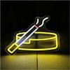 RONGCH Luci al Neon Da Parete Insegna Al Neon Per Sigarette E Posacenere Per Decorazioni Artistiche Da Parete Luce LED Dimmerabile Per Sala Feste Bar Club Camera Da Letto 40cm×30cm